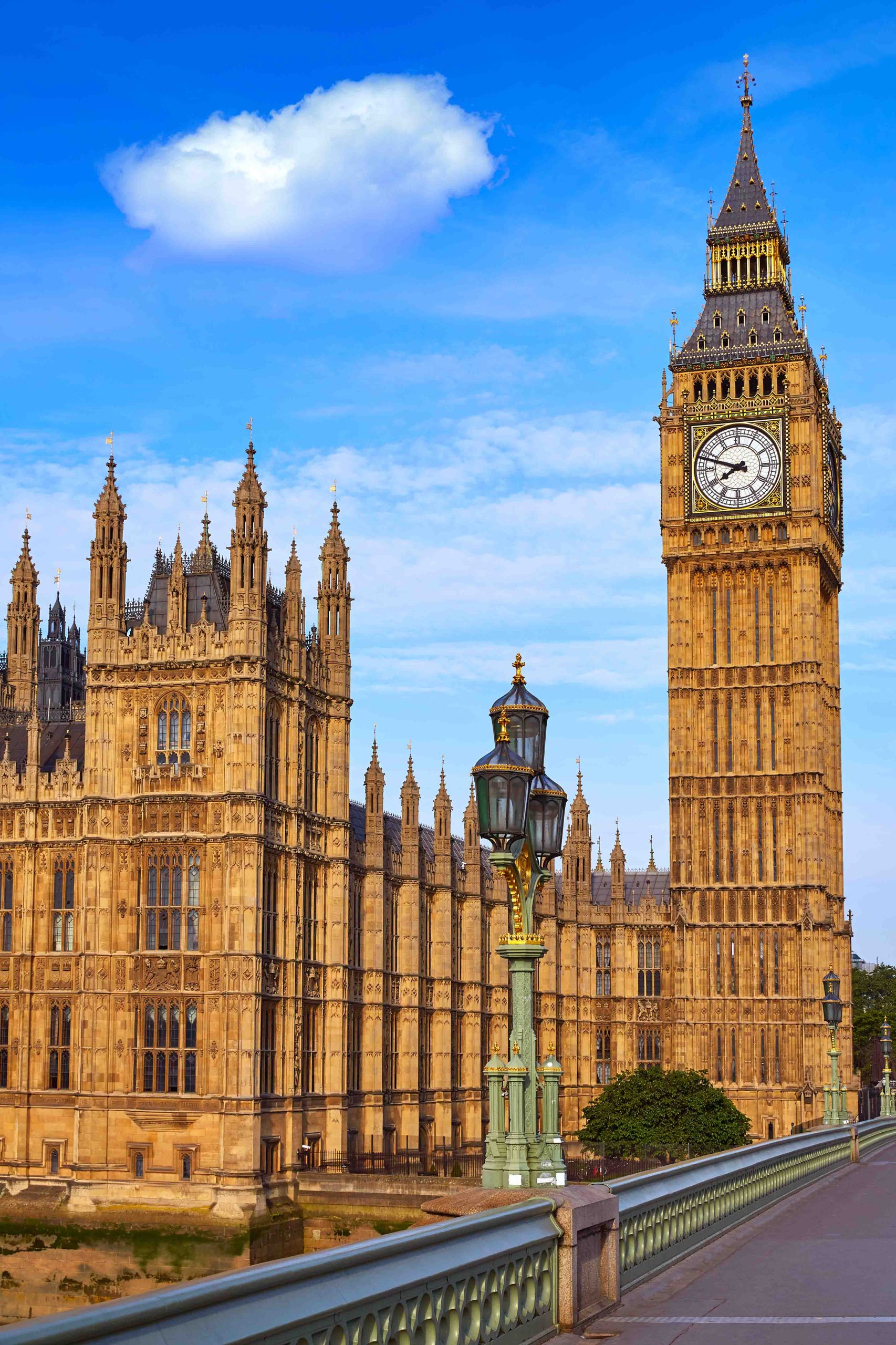 Big Ben Clock Tower in London England